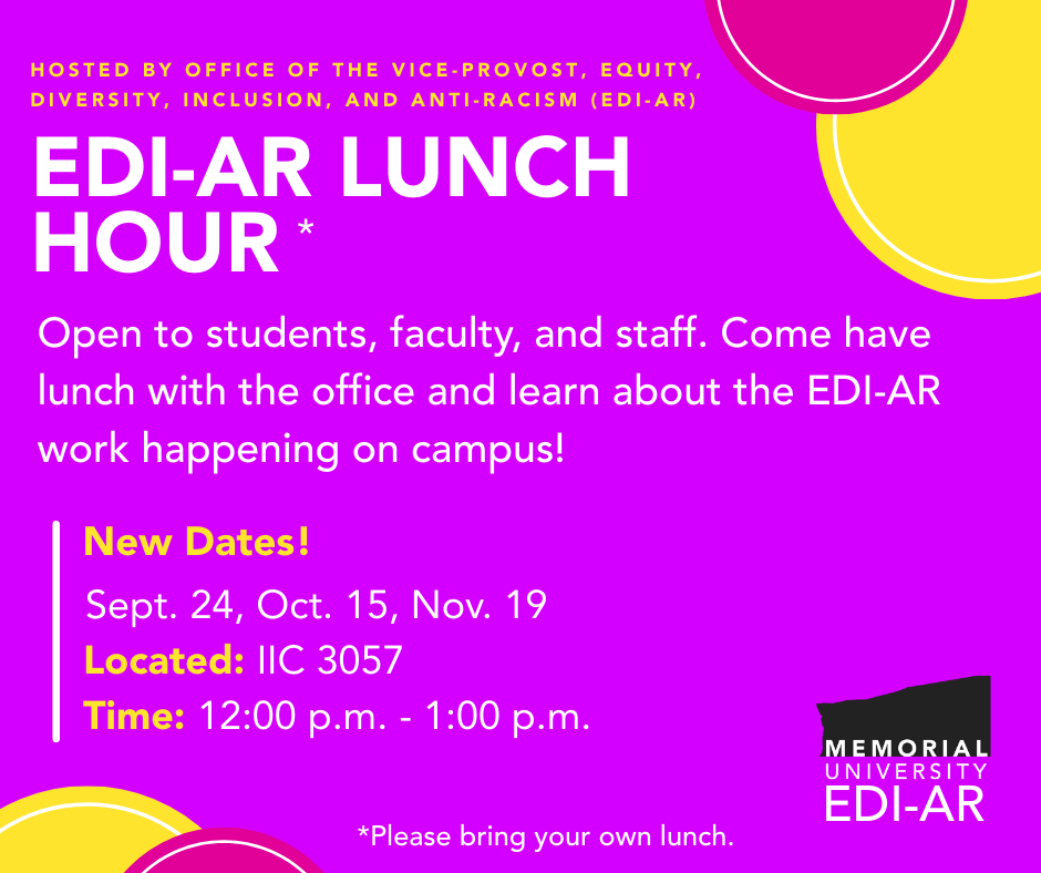 EDI-AR Lunch Hour Promotion Poster